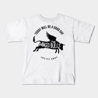 The Winged Bulls Kids T-Shirt